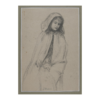 Étude de jeune fille en pèlerine par Jules Machard – Image 2