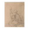 Study for a woman by a spinning wheel by François Léon Benouville - Image 2